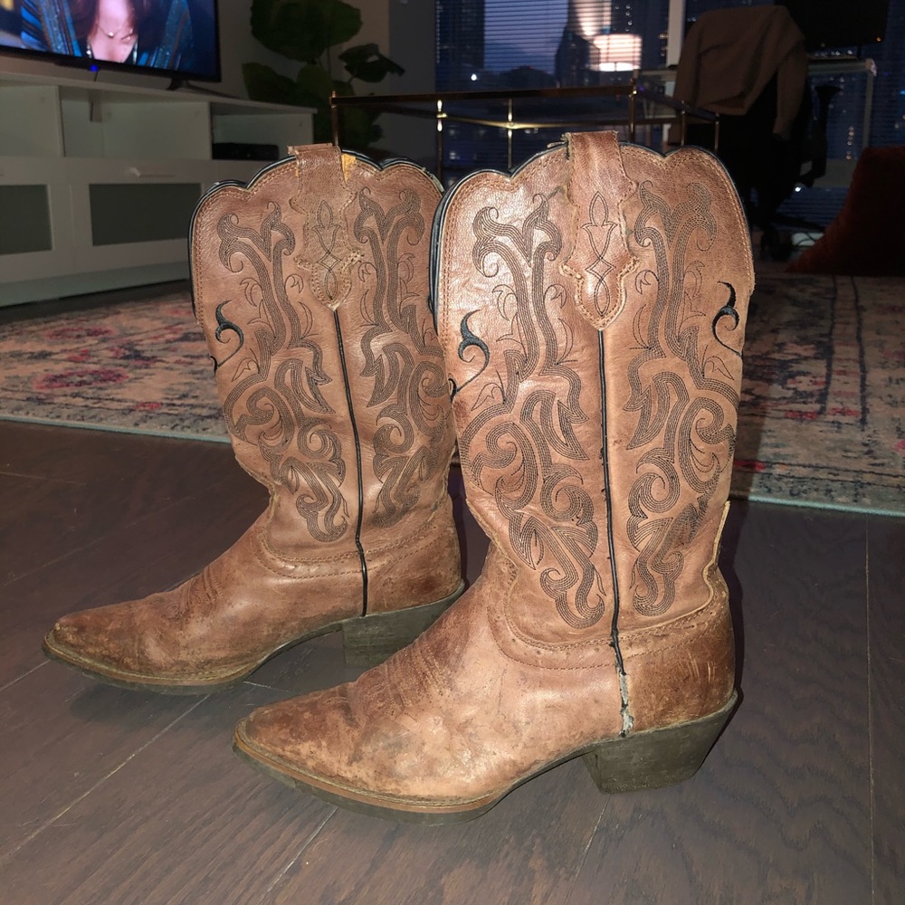 Justin cowgirl boots